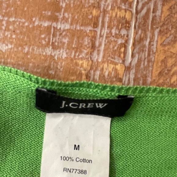 J.Crew Sweater 3/4 sleeve Medium - Picture 3 of 6